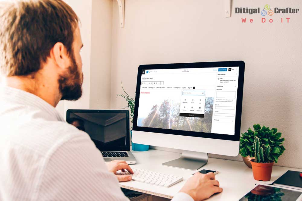 Ahmed-Developer-in-Digital-Crafter-using-Wordpress