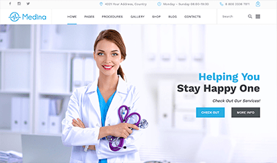 examples-medical-web-pages
