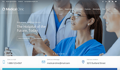 website for health sector
