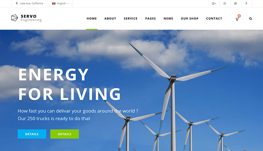 Energy For Living Industrial Web Development
