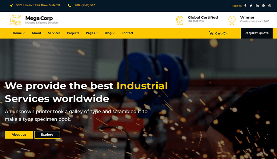 Industrial Engineering Web Services