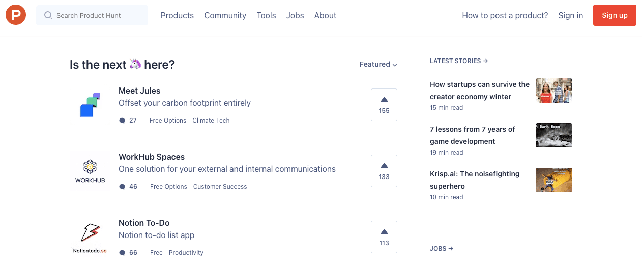 Product Hunt