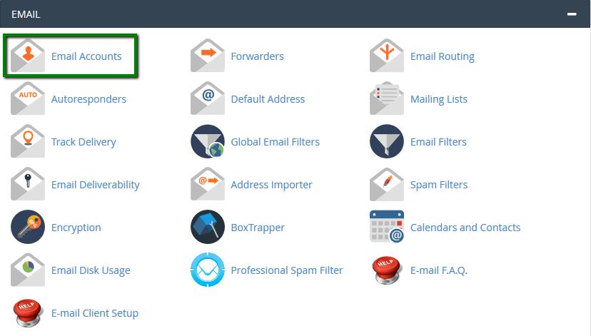 Create Email Account on cPanel