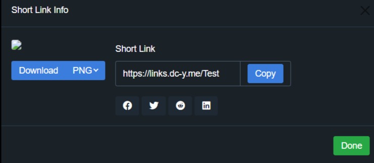 link shortening with custom domain