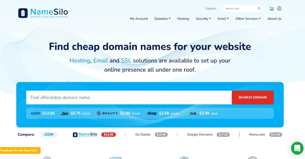 Cheap-Domain-Names-Web-Hosting-Starting-at-0-99-NameSilo