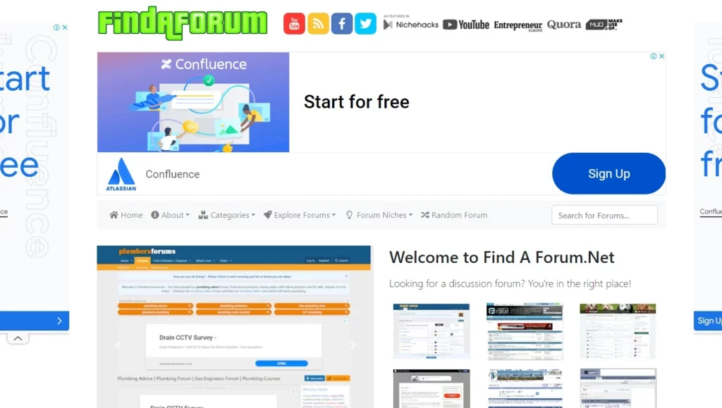 Find a forum