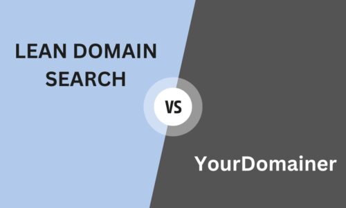 Lean Domain Search VS YourDomainer.com